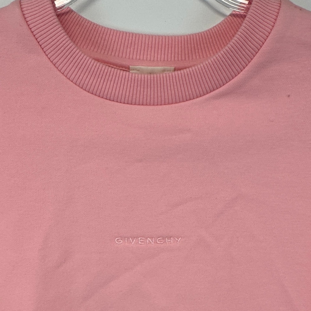 Givenchy x Chito Kids Pink Logo Graphic Crewneck Sweatshirt Luxury 10 - Picture 5 of 7